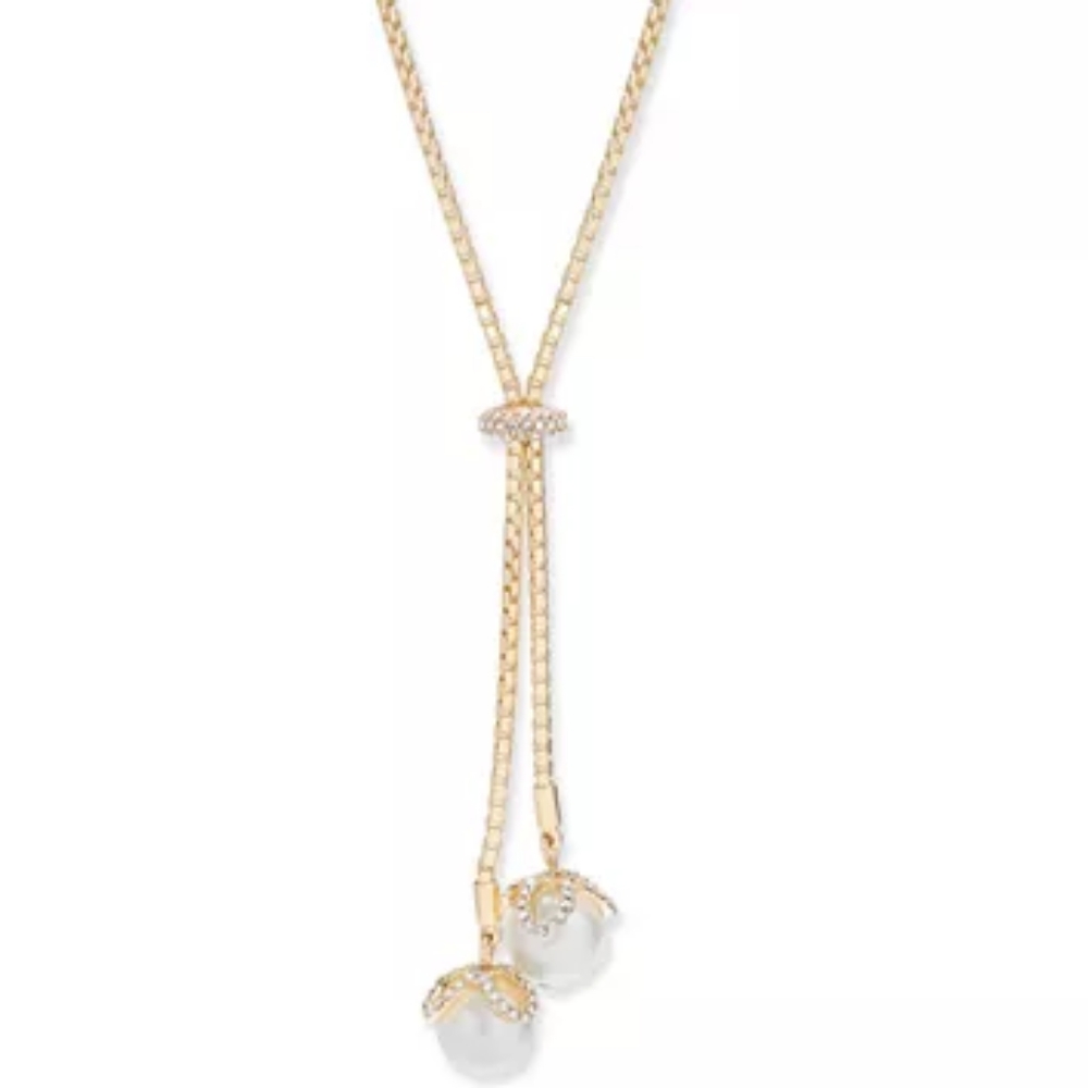 COPY - NWT Charter Club Gold Tone Pearl combo set